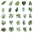 thumbnail image 4 of Pegatinas de vinilo con forma de hojas verdes, impermeables, estilo anime, 50 unidades/lote, 4 of 5