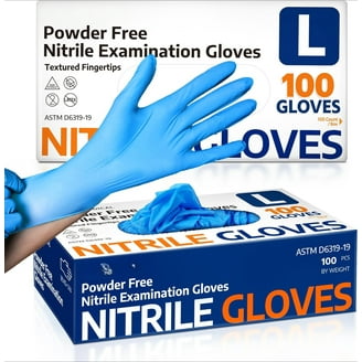 Confezione Da 200 Guanti In Nitrile Con Texture A Cipria S 200 Colore Blu Best-b