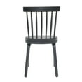 thumbnail image 6 of Black Windsor Dining Chairs Set of 4 Wood Farmhouse Spindle Back Widen Seat Mid Century Modern French Country Style for Living Room Restaurant, 6 of 10