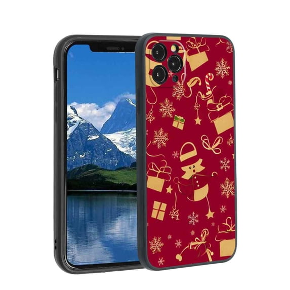Compatible with iPhone 11 Pro Phone Case, Christmas-97 Case Silicone Protective for Teen Girl Boy Case for iPhone 11 Pro
