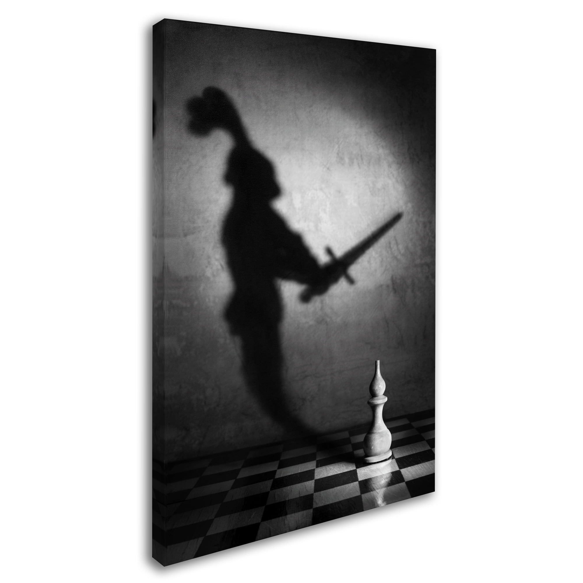 Trademark Fine Art 'The Heart Of A Knight' Canvas Art by Victoria Ivanova