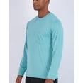 Real Essentials 4 Pack Men's DryFit Active Athletic Long Sleeve