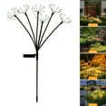 thumbnail image 4 of Pebbuoy 2Pcs Solar Garden Light 2 Lighting Modes IP65 Waterproof Easy Installation Twinkling Solar Lights Yard Pathway Garden Decor, 4 of 6