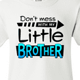 thumbnail image 4 of Inktastic Don't Mess with My Little Brother Youth T-Shirt, 4 of 5