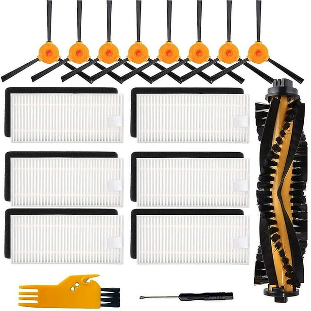 Accesorios para aspiradoras Ecovacs Filtros de cepillos laterales de cepillo principal para Ecovacs Deebot N79 N79s Dn622