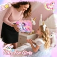 thumbnail image 4 of HopeRock Tea Party Set for Little Girls, 42PCS Unicorn Toys for Girls Ages 3 4 5 6 Years, Pink Pretend Play Toys Set for Girls Birthday Gifts., 4 of 7