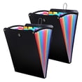 thumbnail image 1 of 2 Pcs Expanding File Folder, 13 Pockets Vertical File Folder Accordion File Organizer,for Classroom,Office and Travel, 1 of 2