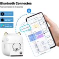 thumbnail image 3 of Print Pods Mini Printer Portable Thermal Sticker Printer with Rolls Thermal Paper and Sticker tooth Wireless Printer for iOS & Android Inkless Pocket Printer for Photo Note (Pink), 3 of 7