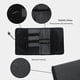 thumbnail image 5 of Bolsa Organizadora Electrónica para Cables, Bolsa de Viaje para Cargador de Cables, Estuche Organizador para Cables USB de Banco de Energía, Negro, 5 of 5