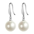 thumbnail image 2 of QIQUWOHUL Pearl Silver Plated Earrings Earrings, 2 of 4