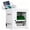 12 Slots, variant on 6 Slot Cell Phone Charging Cabinet for Up to 8.1-Inch Phones,Lockable Phone Charging Station with Tempered Glass Door,Wall Mount Charging Locker for Office Home Classroom