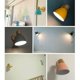 thumbnail image 3 of Lámpara de pared nórdica de metal y hierro para dormitorio, mesita de noche, moderna, simple, E27, base de madera, montaje en pared, estudio, dormitorio, balcón, restaurante, escaleras, lámpara de par, 3 of 3