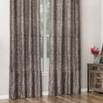 thumbnail image 4 of Chanasya 2-Panel Floral Jacquard Textured Brown Curtains with Grommets for Windows Living Room Bedroom Office - Partial Room Darkening Drapes for Privacy and Decor - 52 x 84 Inch Long - Brown, 4 of 7