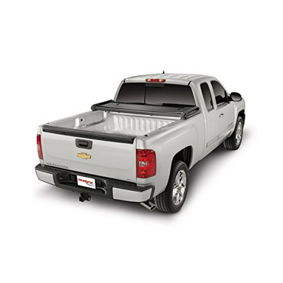 Trail FX TFX5002 Soft Tri-Fold Tonneau Cover Black Vinyl w/ Aluminum Rails