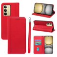 thumbnail image 1 of HX01 For Realme C75 Wallet Case Magnetic Closing PU Leather Phone Cover - Green, 1 of 5