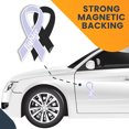 thumbnail image 7 of Magnet Me Up Support Esophageal and Stomach Cancer Fighter Periwinkle Ribbon Magnet Decal, 3.5x7 In, Vinyl Automotive Magnet, 7 of 7