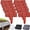 Red*5, variant on YLjuxozw DIY Imitation Stone Garden Fence Border Plastic Cobblestone Effect Edging for Landscaping, Flower Beds & Small Gardens Decorative Lawn & Patio Decor(Black)