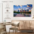 thumbnail image 4 of Elephant Stock Austin Footbridge Skyline Wall Art - Horizontal Canvas Wall Art - Living Room Wall Decor - City Canvas - Gray And Beige Decor - 12" x 8", 4 of 4