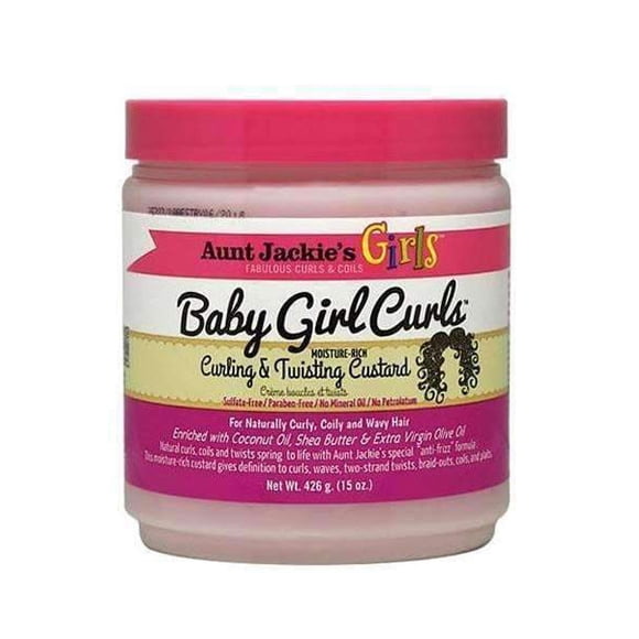 Aunt Jackie's "Baby Girl Curls" Curling & Twisting Custard