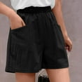 thumbnail image 4 of Delliss Girls Shorts Kids Casual Summer Elastic Waist Short Pants with Pockets 5-16 Years, 4 of 8