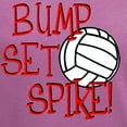 thumbnail image 3 of CafePress - Bump, Set, Spike Women's V Neck Dark T Shirt - Women's V-Neck Dark T-Shirt, 3 of 4