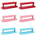 thumbnail image 1 of FRCOLOR Tube Rack 6pcs Test Tube Stand Plastic Test Tube Rack Holder School Teaching Aids,6.3"X1.97"X1.97", 1 of 4