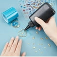 thumbnail image 3 of 160Pcs Ocean Themed Resin Fillers 8-Style Alloy Epoxy Resin Supplies Whale Alloy Cabochons Starfish Shell Dolphin Resin Accessories with 4 Sheets 3D Resin Stickers, 3 of 9