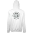 thumbnail image 3 of Men's Levelwear White San Francisco Giants Podium Grain Hoodie, 3 of 3