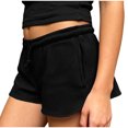 thumbnail image 6 of Womens Sweat Shorts Y2K Low Rise Wide Leg Mini Shorts Summer Casual Drawstring Lounge Shorts, L, 6 of 6