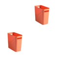 thumbnail image 2 of Wosthever Cubo de basura grande delgado sin tapa, cesto de basura con asas, contenedor de basura para dormitorio, cocina, hogar, cesto de Type3 NO3, 2 of 6