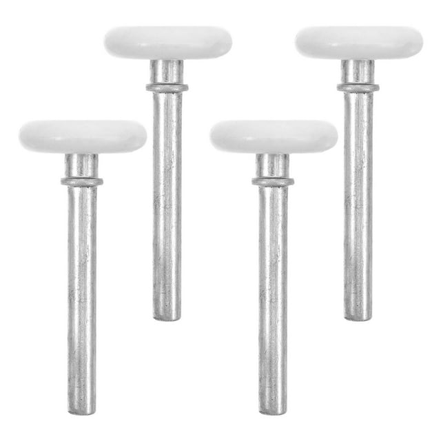 IFANLANDOR 4 Pcs Rouleaux de Porte de Garage en Nylon Multicolores Remplacement Roues Coulissantes Silencieuses et Lisses avec Roulements