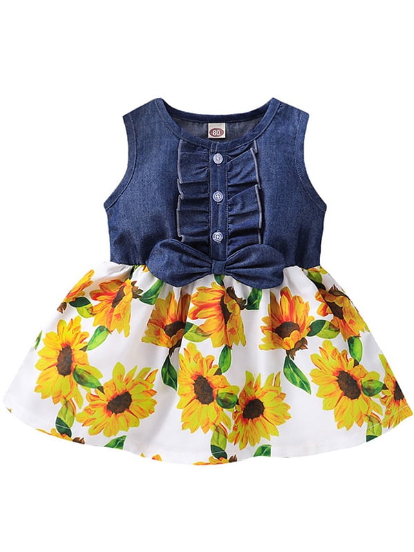baby girl sunflower clothes
