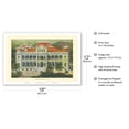 thumbnail image 2 of Hawaii’s Royal Iolani Palace - Honolulu - Vintage Hawaiian Color Postcard c.1910 - Master Art Print (Unframed) 12in x 18in, 2 of 4