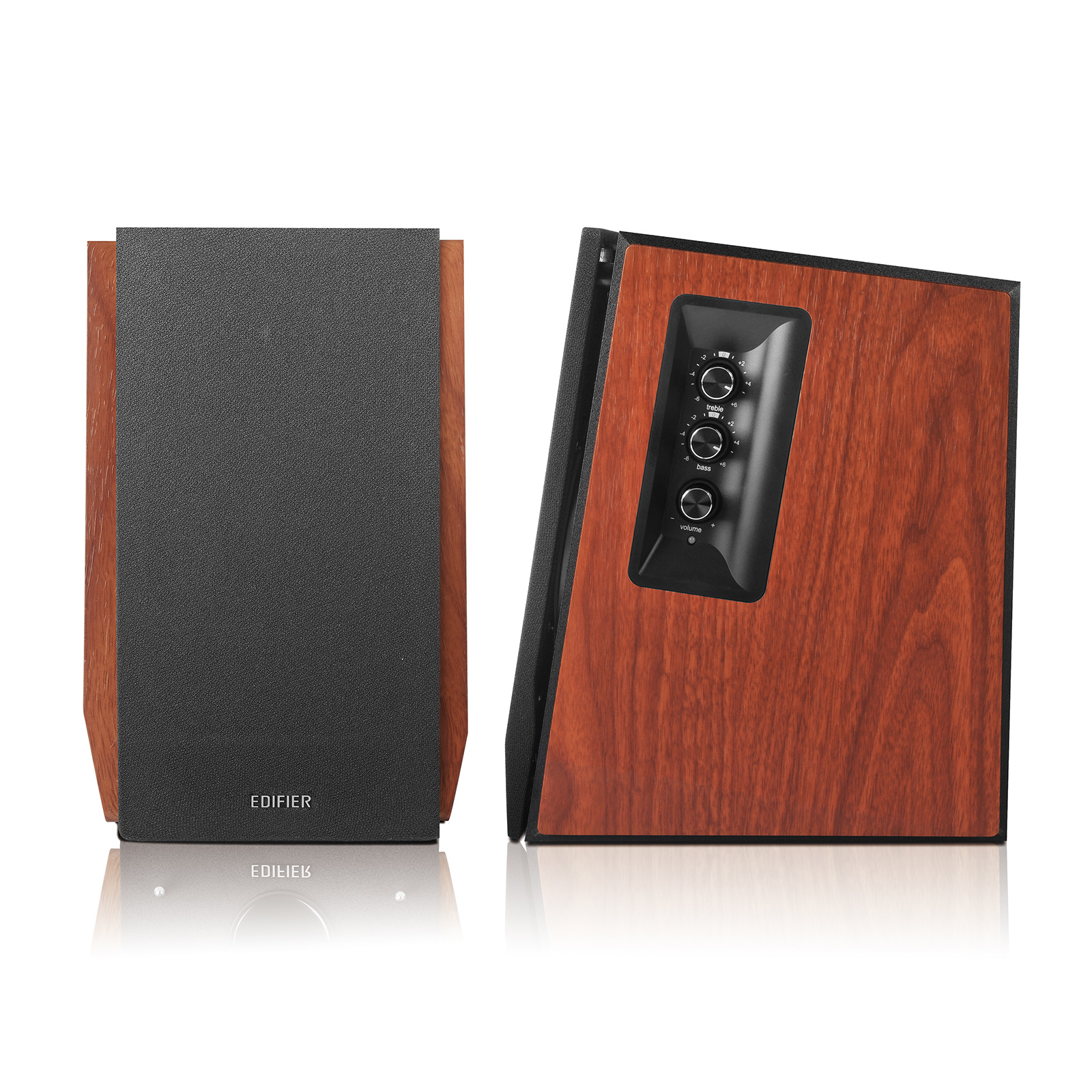 Edifier R1700BTs Active Bookshelf Speakers - Bluetooth v5.0, 2.0 Wireless Near Field Studio Monitor Speaker - 66w RMS with Subwoofer Line Out - Wooden Enclosure - image 5 of 7