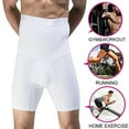 thumbnail image 5 of POP CLOSETS Men's Tummy Control Shapewear Shorts High Waist Slimming Anti-Curling Underwear Body Shaper Compression Boxer Brief, 5 of 5