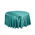 thumbnail image 3 of Efavormart 108" TURQUOISE Wholesale Linens SATIN Round Tablecloth for Kitchen Dining Catering Wedding Birthday Party Events, 3 of 6