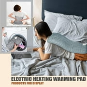 Heating Pad, 12x 24" Electric Heating Pad for Back and Shoulder Relief, Fast-Heating with 4 Temperature Settings, XL Heat Pad, Auto Shut Off Available, Machine-Washable