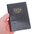 thumbnail image 2 of Miangastore A7 Size 2026 Mini Daily Planner Compact Pocket Calendar With Pu Cover English Monthly And Weekly Pocket Planner For Purse, 2 of 8