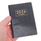 thumbnail image 4 of GOOHOCHY Mini agenda diaria 2026, tamaño A7, calendario de bolsillo compacto con tapa de PU, planificador mensual y semanal en inglés para bolso., 4 of 6