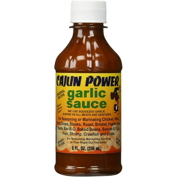Cajun Power Garlic Sauce (Pack of 12) 8 oz