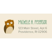 Woodland Animals Personalized Address Label