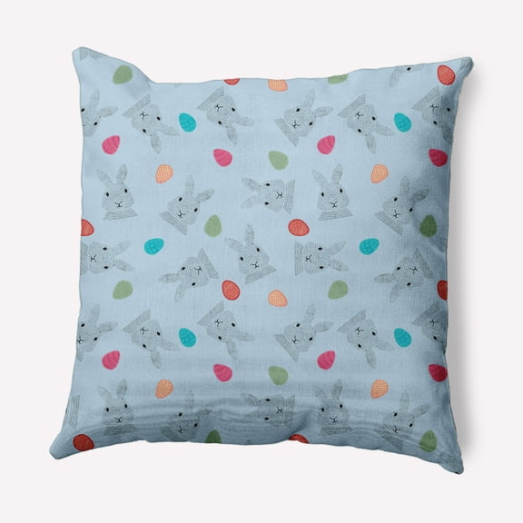 Simply Daisy 16" x 16" Easter Polyester Throw Pillow