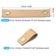 thumbnail image 2 of Cajón Tiradores 6.69 4uds Cuero Beige Unique Bargains, 2 of 6