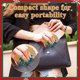 thumbnail image 4 of Espejo de bolsillo con diamantes de 4 Uds., monederos de diamantes con forma especial, espejo de doble cara JShteea El nuevo, 4 of 9