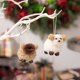 thumbnail image 3 of 4 piezas de adornos de perros pequeños de fieltro coloridos, regalos de fiesta para cumpleaños, árboles de Navidad, canastas de regalo, decoraciones para el hogar, adornos y regalos para perros. (4 pi, 3 of 7