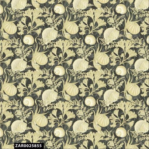 Stylish Fabric Conversational 44 in 100% Cotton Quilting Fabric, 1 Yard, Forest, Antique Green, Ecru