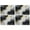 Black White Gold, variant on Pink Glitter White Marble Pattern Summer Placemats Table Placemats Set Of 4-Linen Kitchen Washable Placemats Table Mats 11.8"x17.7" Non-Slip Heat Resistant