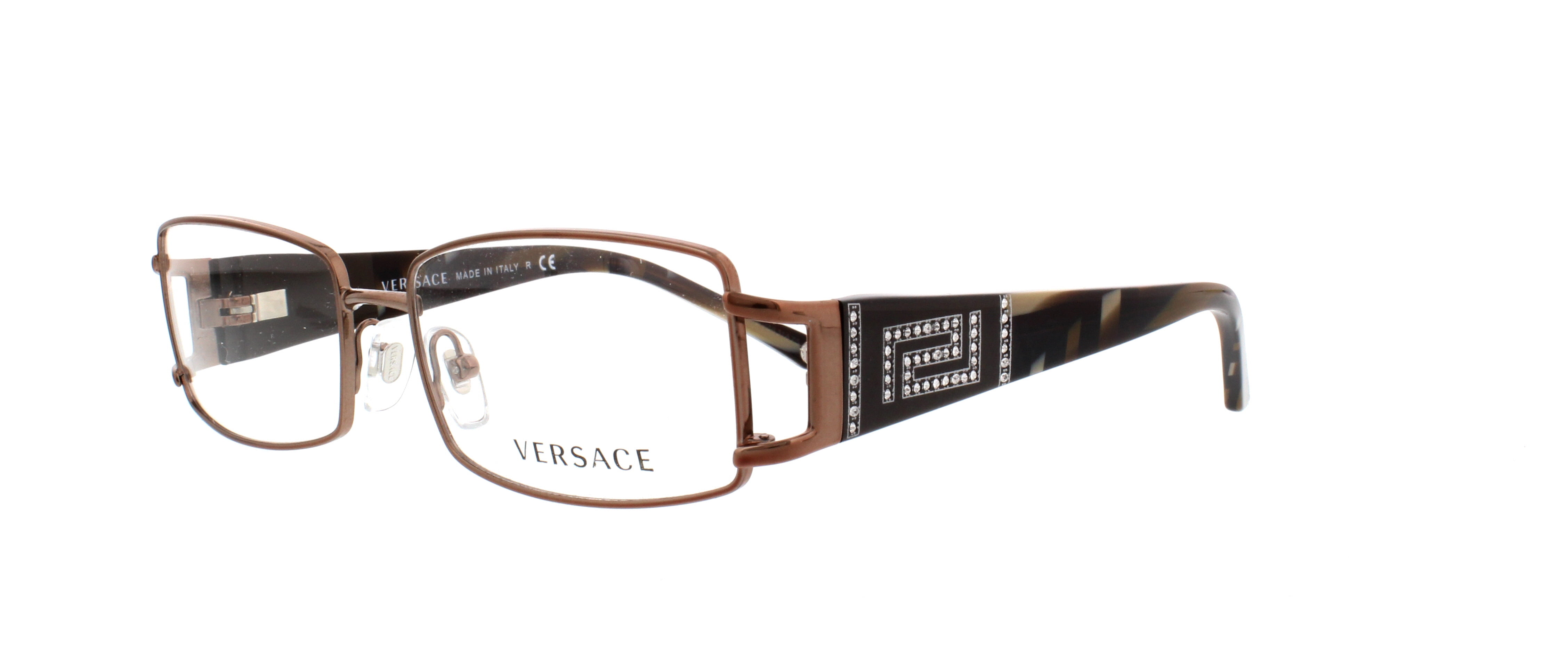 VERSACE Eyeglasses VE 1163B 1013 Brown 
