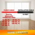 thumbnail image 5 of Dr Infrared Heater DR-9FH120, 20 Sqft 120V Electric Radiant Floor Heating Cable Kit with WIFI Thermostat and Installation Monitor, App control, 5 of 6