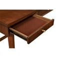 thumbnail image 4 of Home Square 2 Piece Furniture Set with Sideboard and 3-Drawer Desk in Walnut, 4 of 16